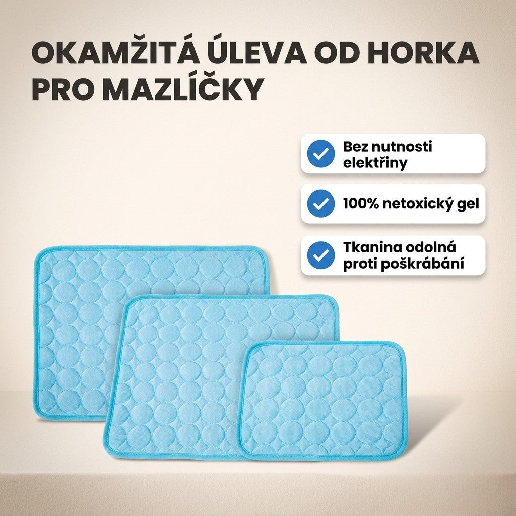 CoolMat™ Samochladicí podložka pro psy a kočky