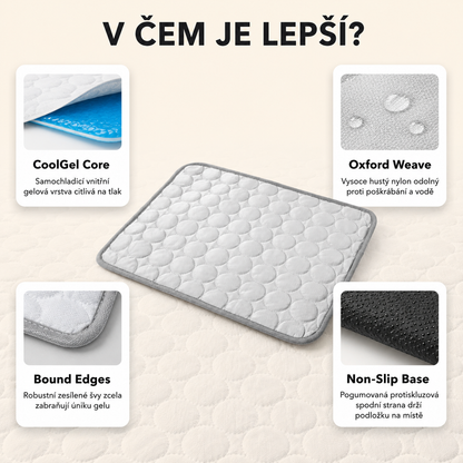 CoolMat™ Samochladicí podložka pro psy a kočky