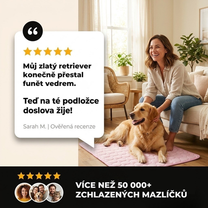CoolMat™ Samochladicí podložka pro psy a kočky