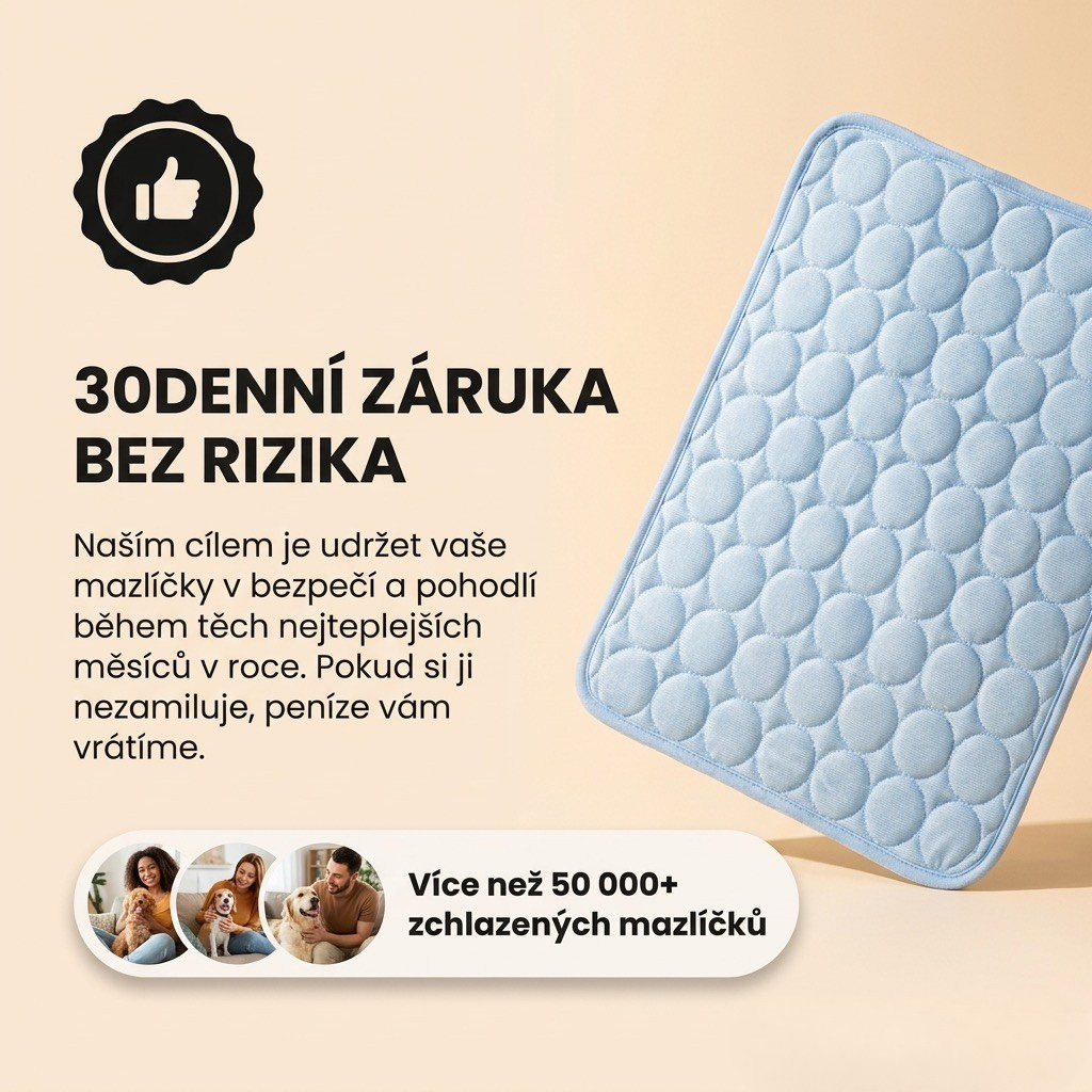 CoolMat™ Samochladicí podložka pro psy a kočky