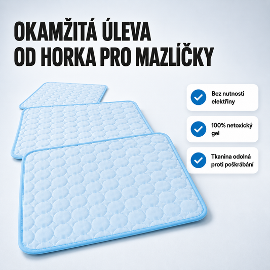 CoolMat™ Samochladicí podložka pro psy a kočky